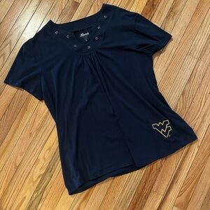 Women's WV Top with Embroidered Logo and Rhinestones Sz 3X